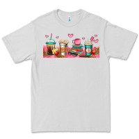 Dove Grey teacher fuel coffee cups Premium Tee - Jasminsmagicworld