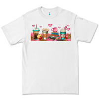 White teacher fuel coffee cups Premium Tee - Jasminsmagicworld