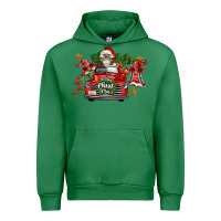 Emerald merry christmas truck gnomies Urban Hoodie - FaDigitalArtStudio