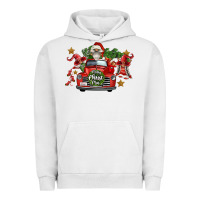 Pigment Lunar Rock merry christmas truck gnomies Urban Hoodie - FaDigitalArtStudio