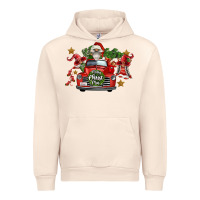 Sandshell merry christmas truck gnomies Urban Hoodie - FaDigitalArtStudio