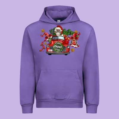 Merry Christmas Truck Gnomies Urban Hoodie Designed By Fadigitalartstudio