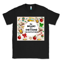 Black the influence of a good teacher can never be erase Classic Tee - MaliasSmallBusiness