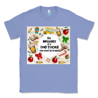Colony Blue the influence of a good teacher can never be erase Classic Tee - MaliasSmallBusiness