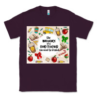 Plum the influence of a good teacher can never be erase Classic Tee - MaliasSmallBusiness