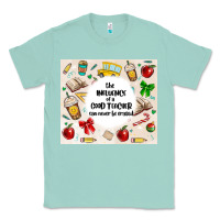 Seafoam the influence of a good teacher can never be erase Classic Tee - MaliasSmallBusiness