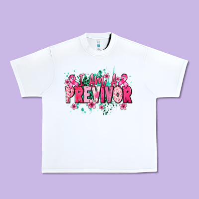 I Am A Previvor Urban Heavy Tee Designed By Nancycooperartshop