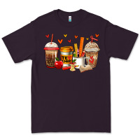 Plum teacher coffee cups Premium Tee - Jasminsmagicworld