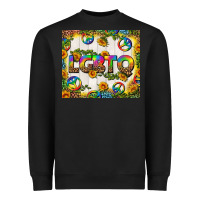 Black Western LGBTQ+ Tumbler Heavyweight Sweatshirt - BundleAndBundleShop