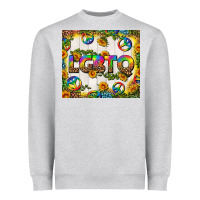 Heather Grey Western LGBTQ+ Tumbler Heavyweight Sweatshirt - BundleAndBundleShop