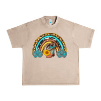 French Oak cowboy boots and hat rainbow Urban Heavy Tee - AdoDesignShop