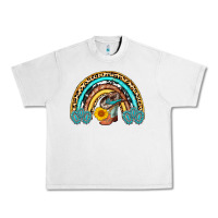 Lunar Rock cowboy boots and hat rainbow Urban Heavy Tee - AdoDesignShop