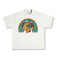 Pistachio cowboy boots and hat rainbow Urban Heavy Tee - AdoDesignShop