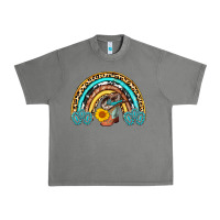 Tornado cowboy boots and hat rainbow Urban Heavy Tee - AdoDesignShop