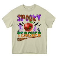 Mossy spooky teacher Heavy Core Tee - BundleAndBundleShop