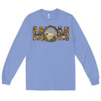 Colony Blue Western Mom With Baby Jesus Long Sleeve Tee - BundleAndBundleShop