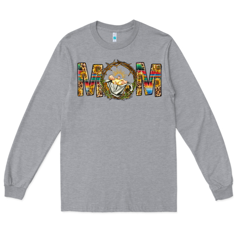 Western Mom With Baby Jesus Long Sleeve Tee by BundleAndBundleShop | Teevron