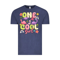 Vintage Denim one cool girl Vintage Tee - MaliasSmallBusiness