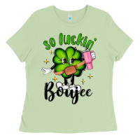 Matcha so luckin boujee Ladies Tee - Artiststas