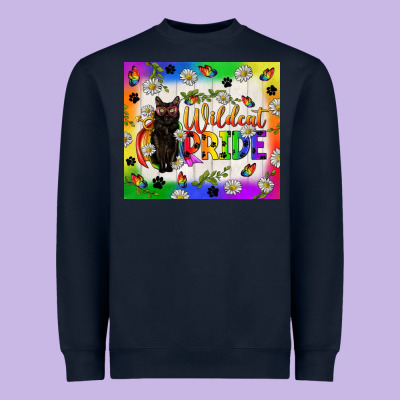 Western Lgbtq+ With Sunflowers Heavyweight Sweatshirt Designed By Bundleandbundleshop