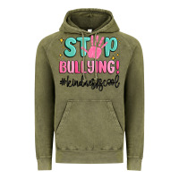 Vintage Olive stop bullying kindness is cool Vintage Hoodie - MaliasSmallBusiness