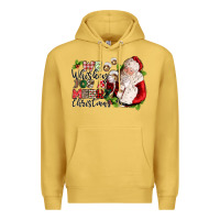 Antique Gold we whiskey you a merry christmas Premium Hoodie - CowGirlArtShop