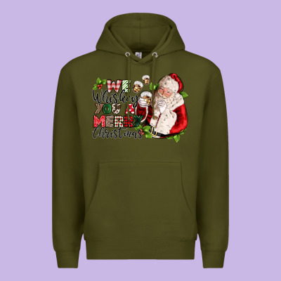 We Whiskey You A Merry Christmas Premium Hoodie Designed By Cowgirlartshop