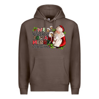Coffee we whiskey you a merry christmas Premium Hoodie - CowGirlArtShop