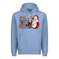 Colony Blue we whiskey you a merry christmas Premium Hoodie - CowGirlArtShop