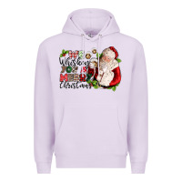 Lilac we whiskey you a merry christmas Premium Hoodie - CowGirlArtShop