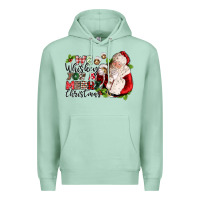 Seafoam we whiskey you a merry christmas Premium Hoodie - CowGirlArtShop