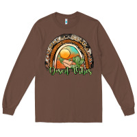 Chestnut desert vibes rainbow Long Sleeve Tee - JahusDesignShop
