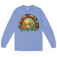 Colony Blue desert vibes rainbow Long Sleeve Tee - JahusDesignShop