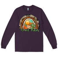 Plum desert vibes rainbow Long Sleeve Tee - JahusDesignShop