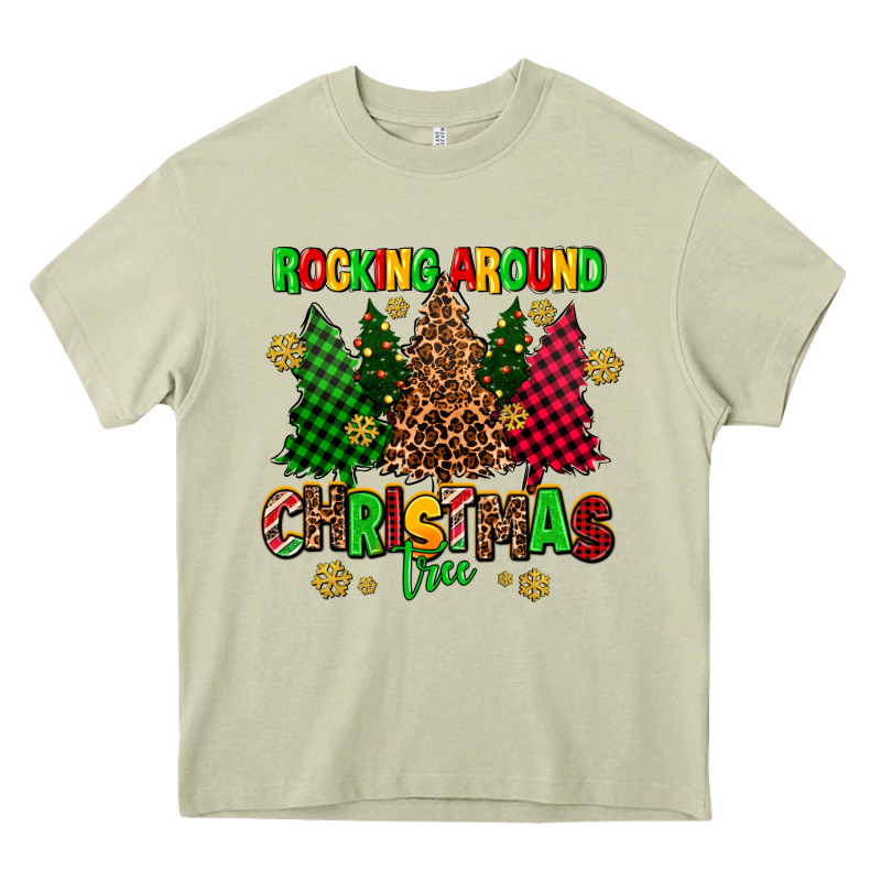 Rocking Around The Christmas Tree Heavy Core Tee by AdoDesignShop | Teevron