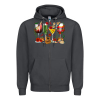 Smoke Mexico Wine Glasses Zipper Hoodie - texasbilliewilder