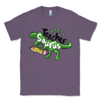 Lavender teacher saurus Classic Tee - MaliasSmallBusiness