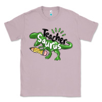 Lilac teacher saurus Classic Tee - MaliasSmallBusiness