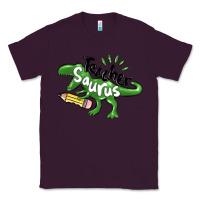 Plum teacher saurus Classic Tee - MaliasSmallBusiness