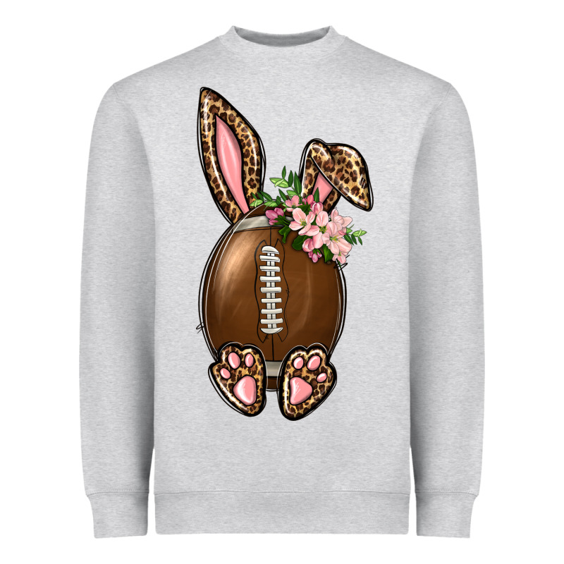 American Football Easter Bunny Heavyweight Sweatshirt by BundleAndBundleShop | Teevron