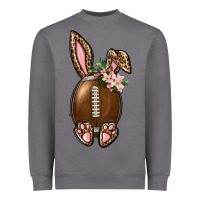 Storm American Football Easter Bunny Heavyweight Sweatshirt - BundleAndBundleShop