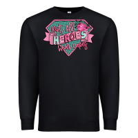 Black not all heroes wear capes Premium Sweatshirt - CowGirlArtShop