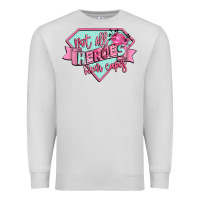 Dove Grey not all heroes wear capes Premium Sweatshirt - CowGirlArtShop