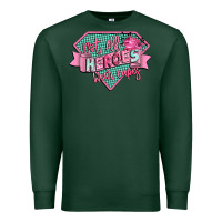 Sports Green not all heroes wear capes Premium Sweatshirt - CowGirlArtShop