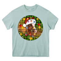 Arona Christmas horse Heavy Core Tee - Artiststas