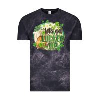 Cloud Black let's get lucked up Vintage Tee - MaliasSmallBusiness