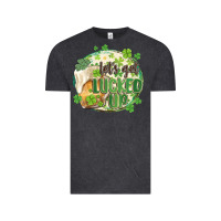 Vintage Black let's get lucked up Vintage Tee - MaliasSmallBusiness
