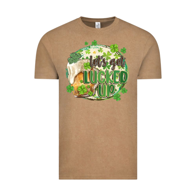 Let's Get Lucked Up Vintage Tee by MaliasSmallBusiness | Teevron