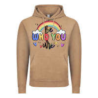 Vintage Coffee be who you are Vintage Hoodie - MaliasSmallBusiness