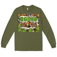 Army Green Western Rodeo Mom Tumbler Long Sleeve Tee - BundleAndBundleShop